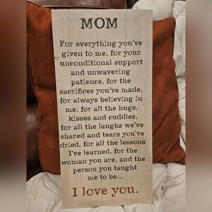 Louise Carey Sentimental Wall Art for Mom